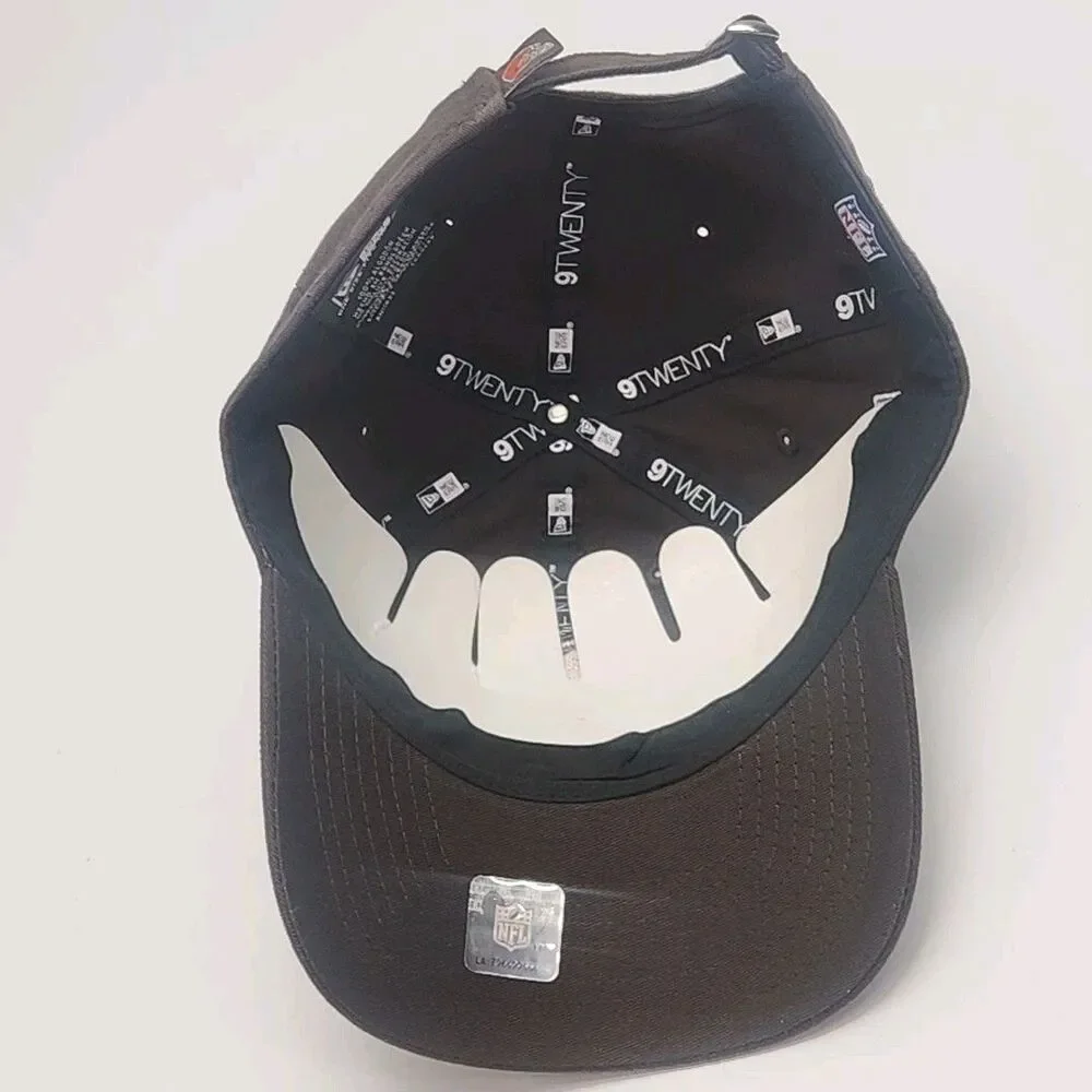 Cleveland Browns Hat Cap NFL Football AFC Adjustable New Era 9Twenty Brown NEW